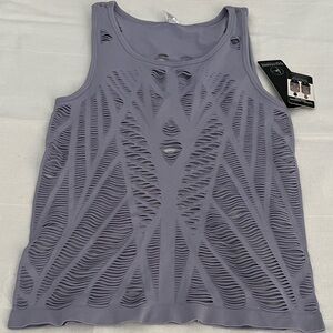 90 Degree By Reflex Aleutian or Lavender Distressed Mesh Tank Top